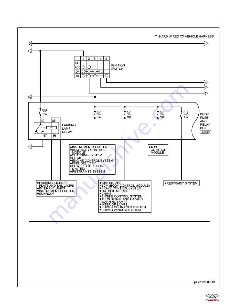 Chery A1 2009 Service Manual Download Page 1042