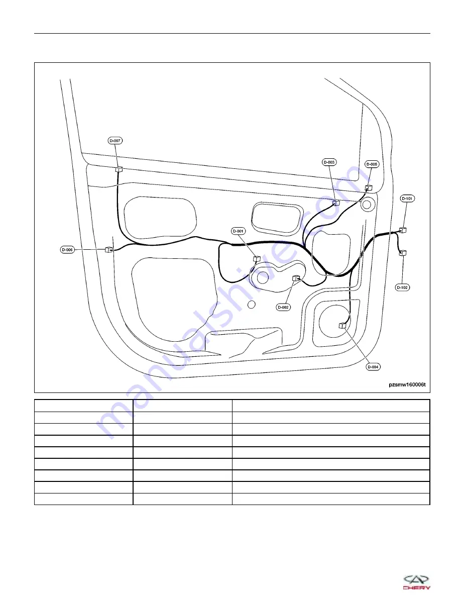 Chery A1 2009 Service Manual Download Page 1068