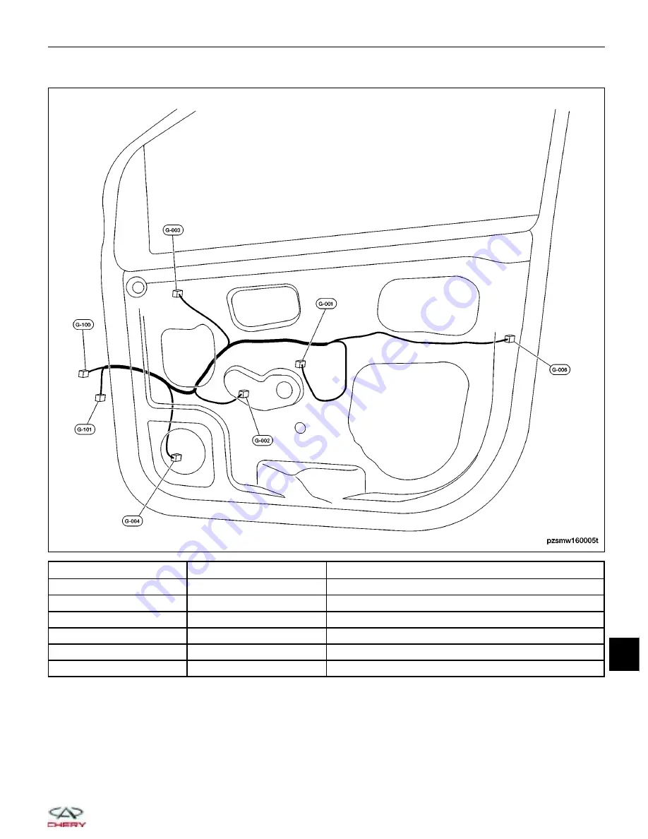 Chery A1 2009 Service Manual Download Page 1069