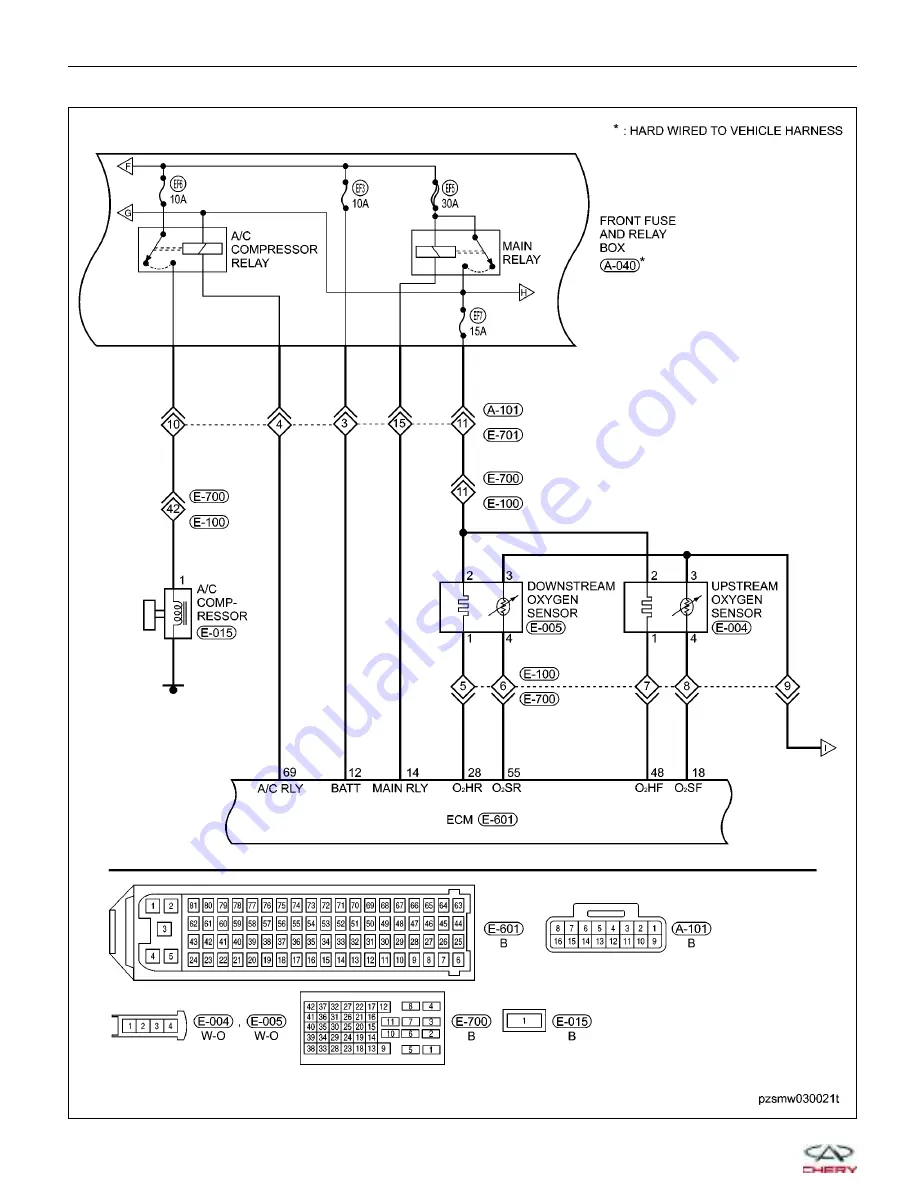 Chery A1 2009 Service Manual Download Page 119