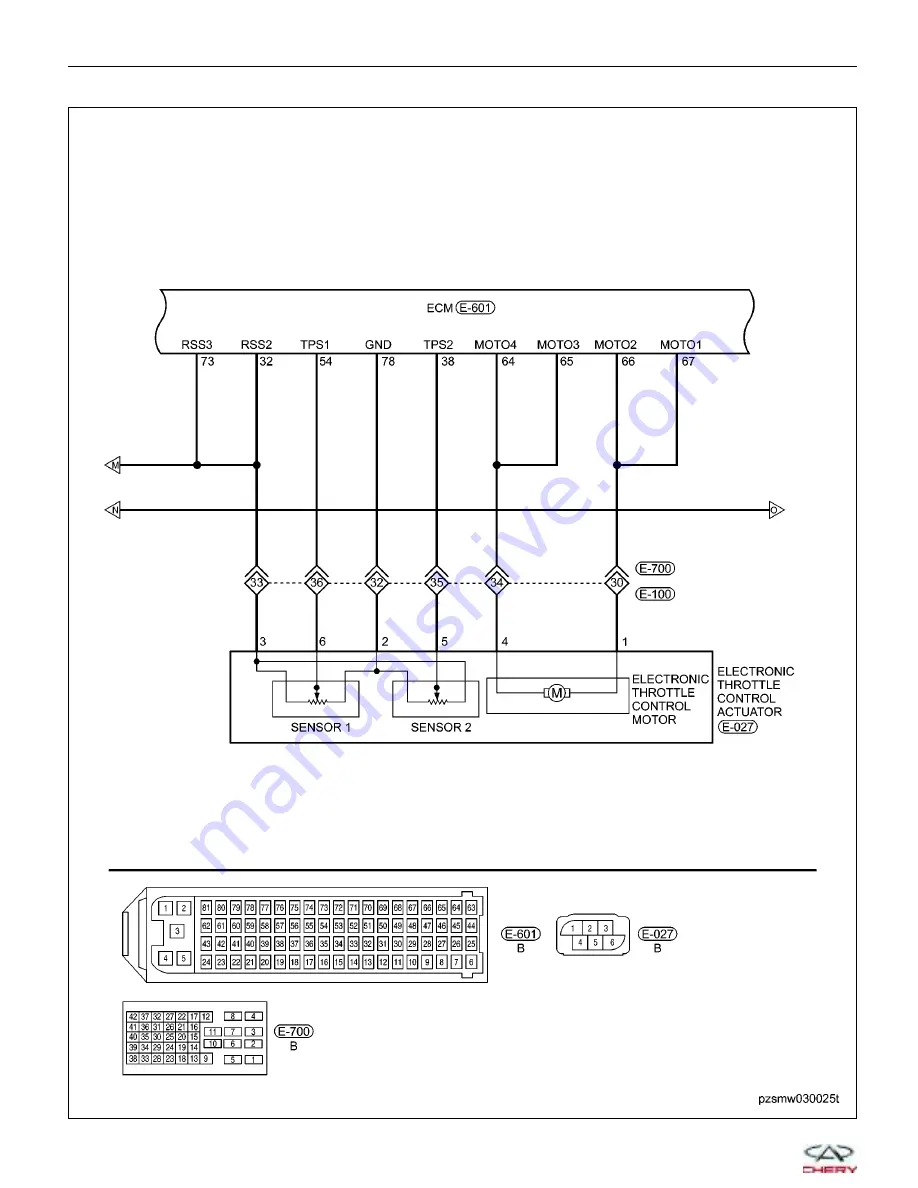 Chery A1 2009 Service Manual Download Page 123