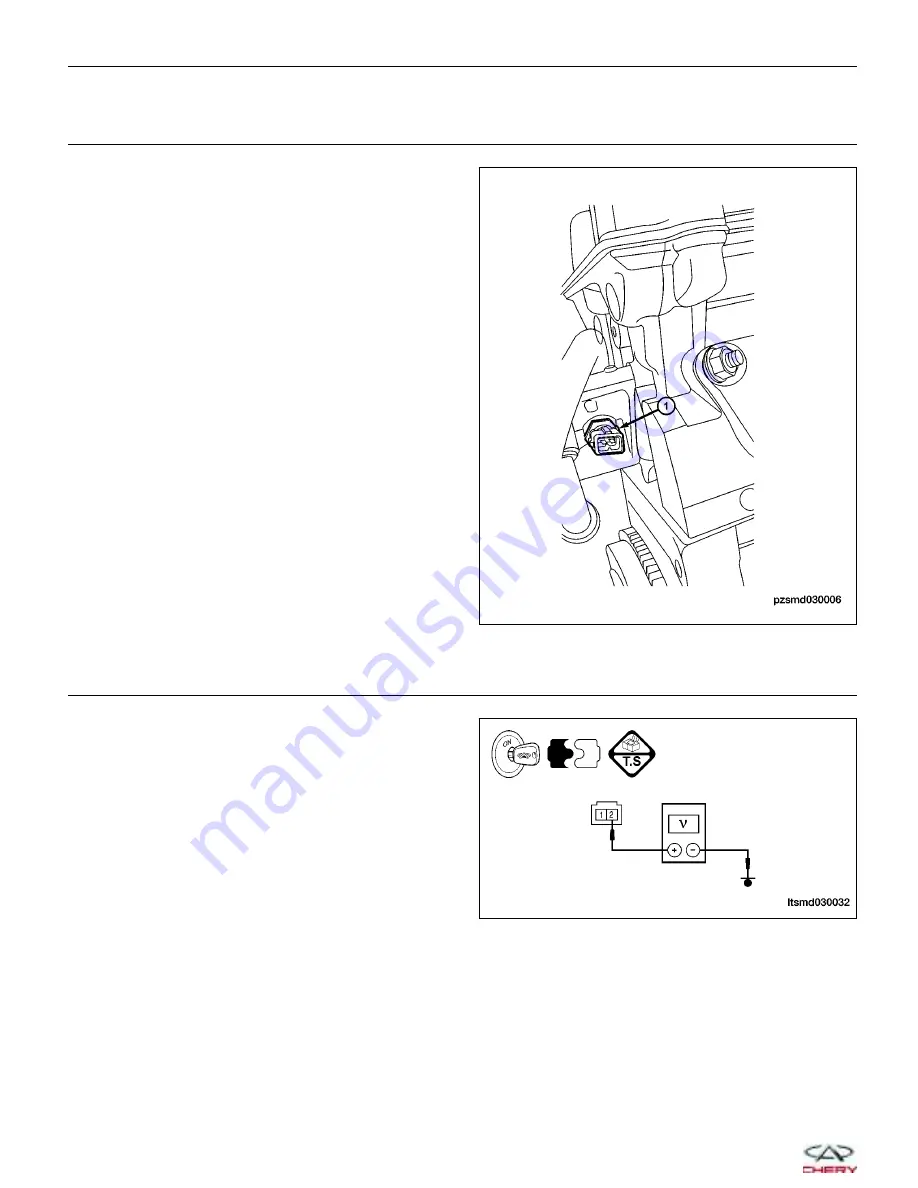 Chery A1 2009 Service Manual Download Page 179