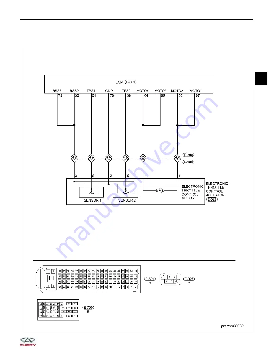 Chery A1 2009 Service Manual Download Page 182