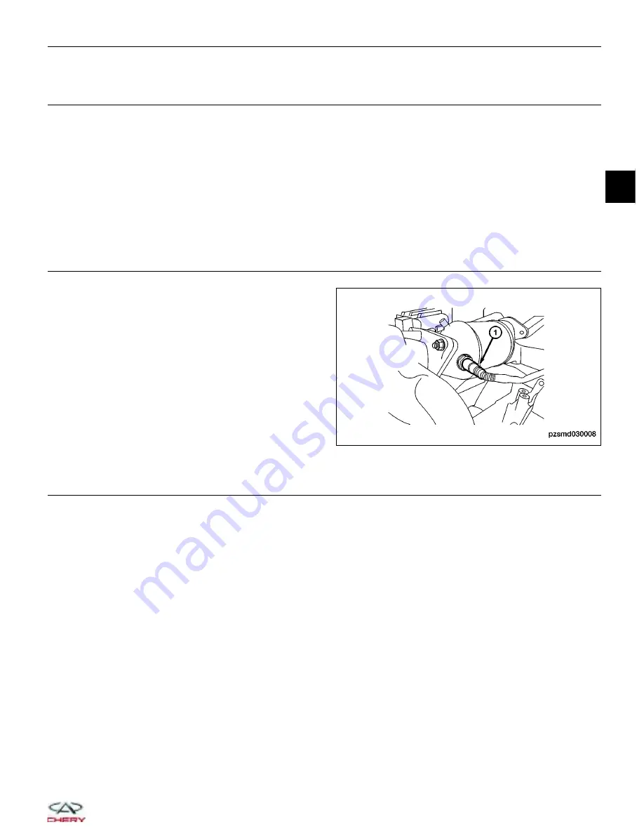 Chery A1 2009 Service Manual Download Page 190