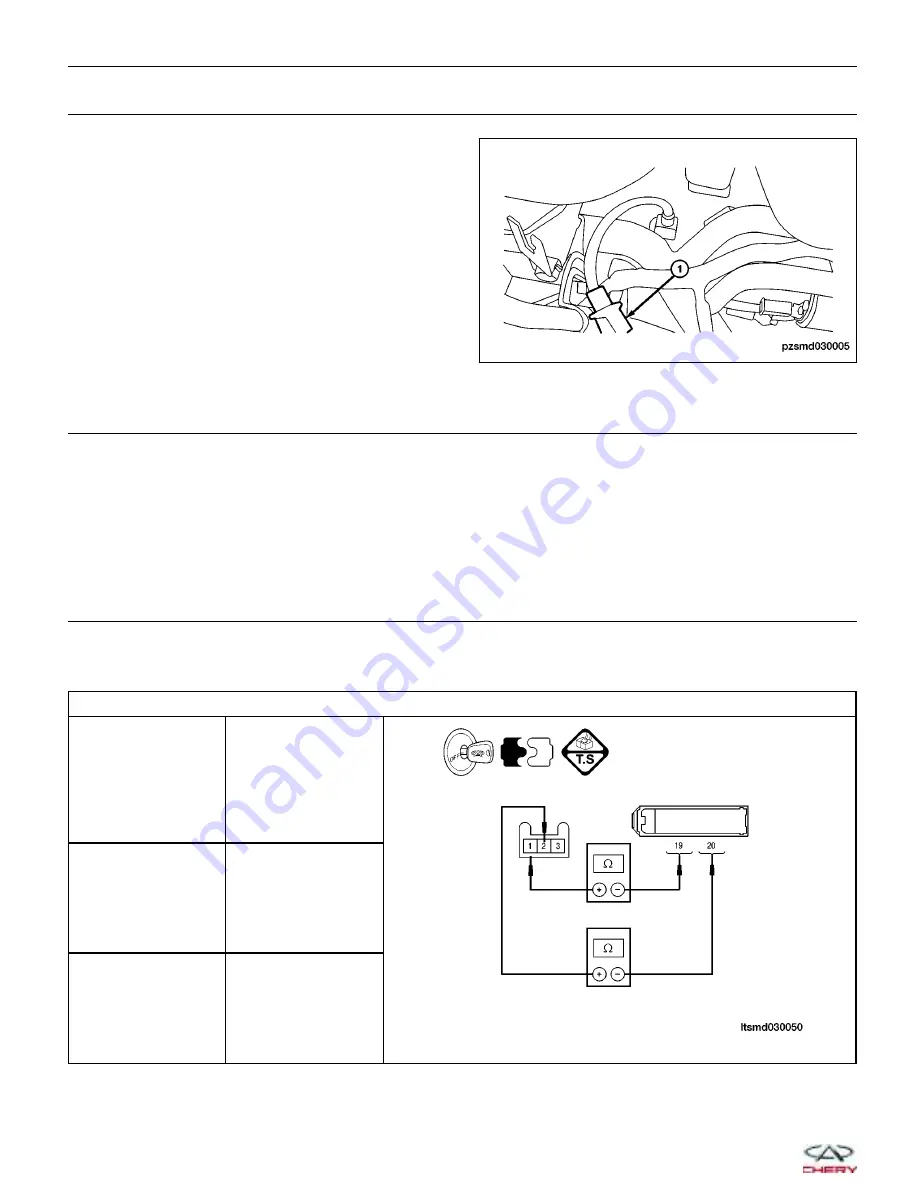 Chery A1 2009 Service Manual Download Page 233