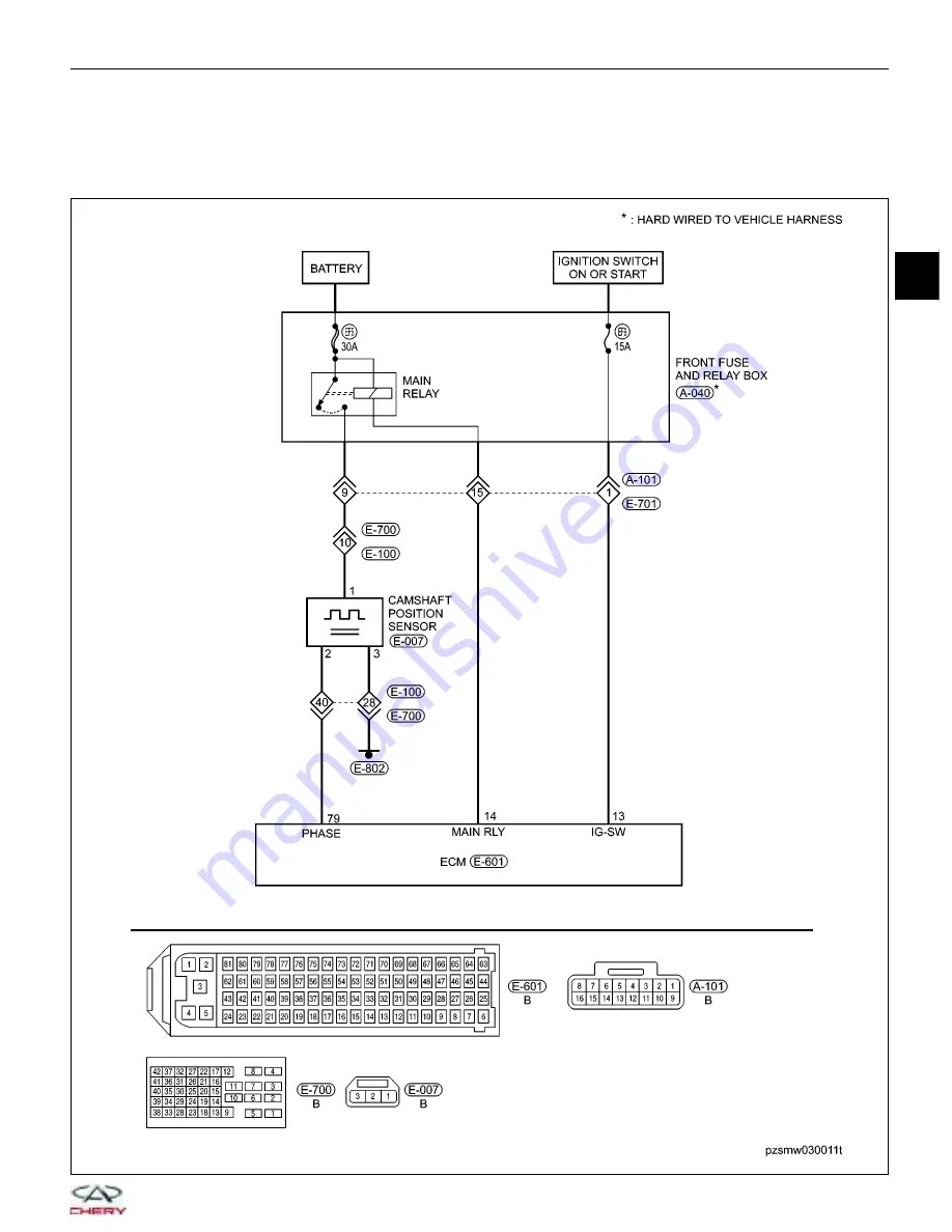 Chery A1 2009 Service Manual Download Page 236