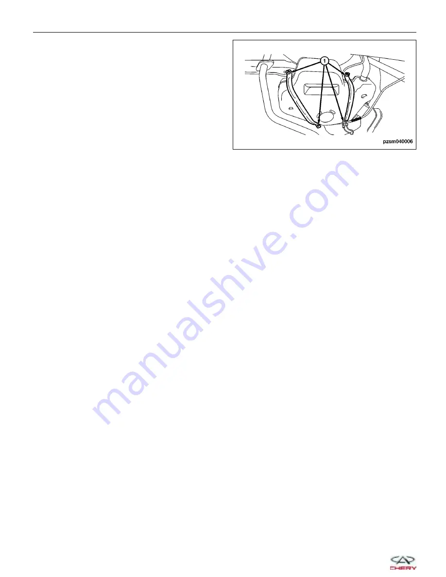 Chery A1 2009 Service Manual Download Page 339