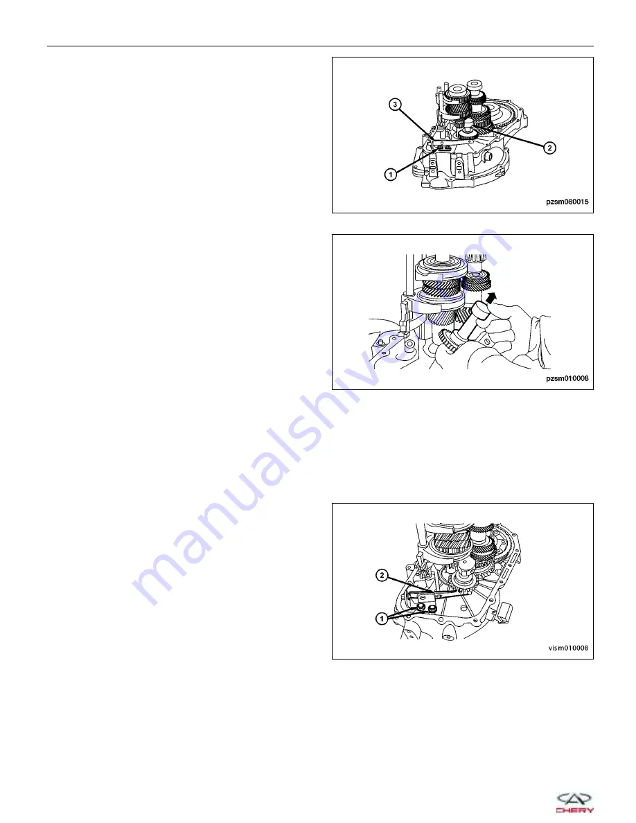 Chery A1 2009 Service Manual Download Page 408