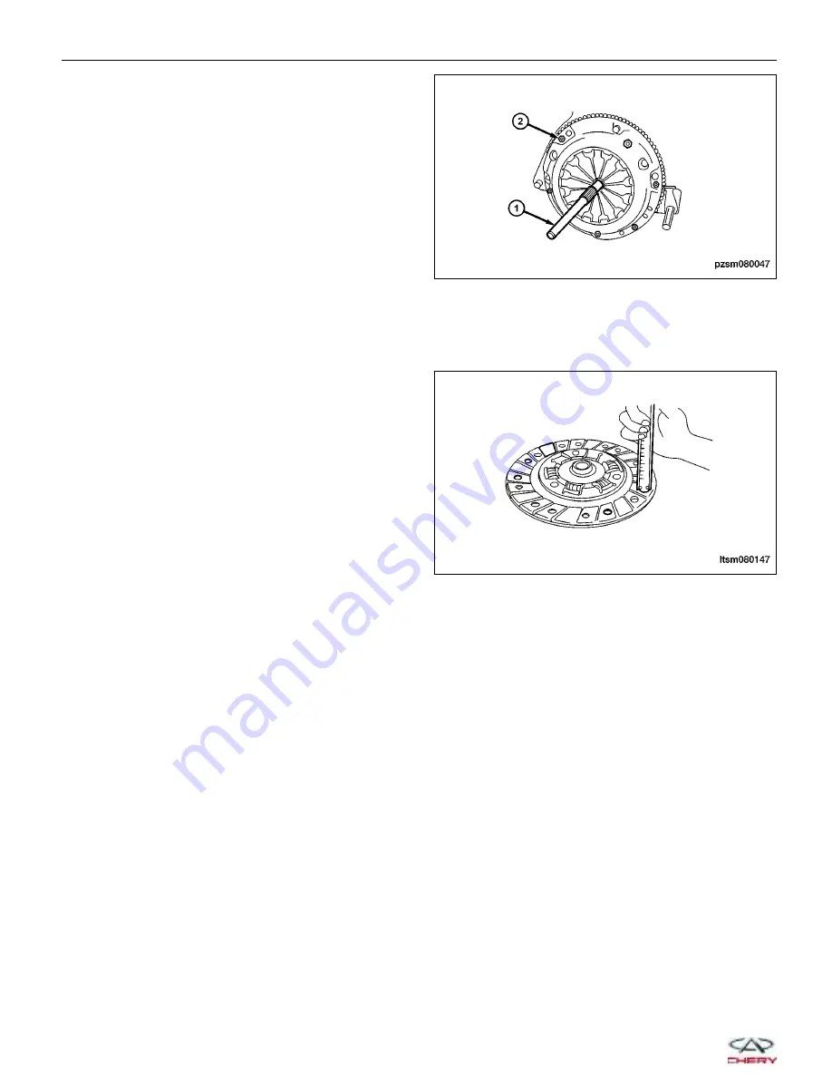 Chery A1 2009 Service Manual Download Page 422