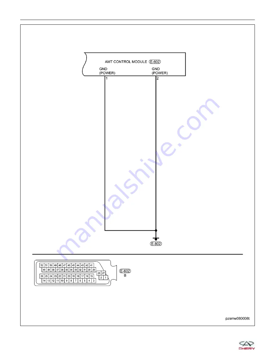 Chery A1 2009 Service Manual Download Page 442