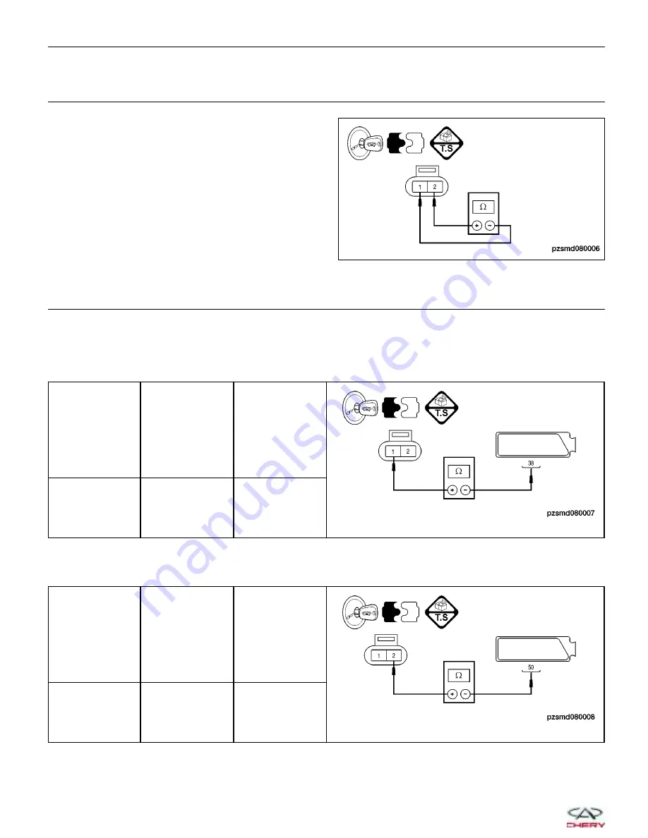 Chery A1 2009 Service Manual Download Page 452