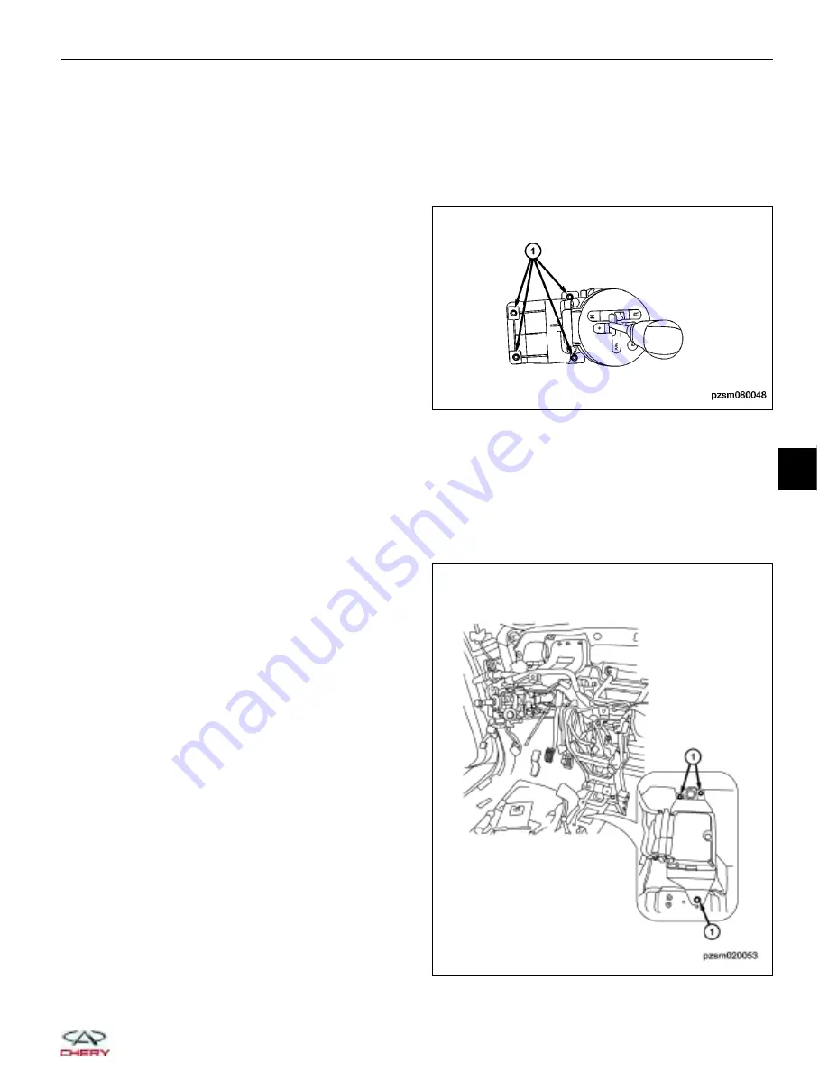 Chery A1 2009 Service Manual Download Page 481