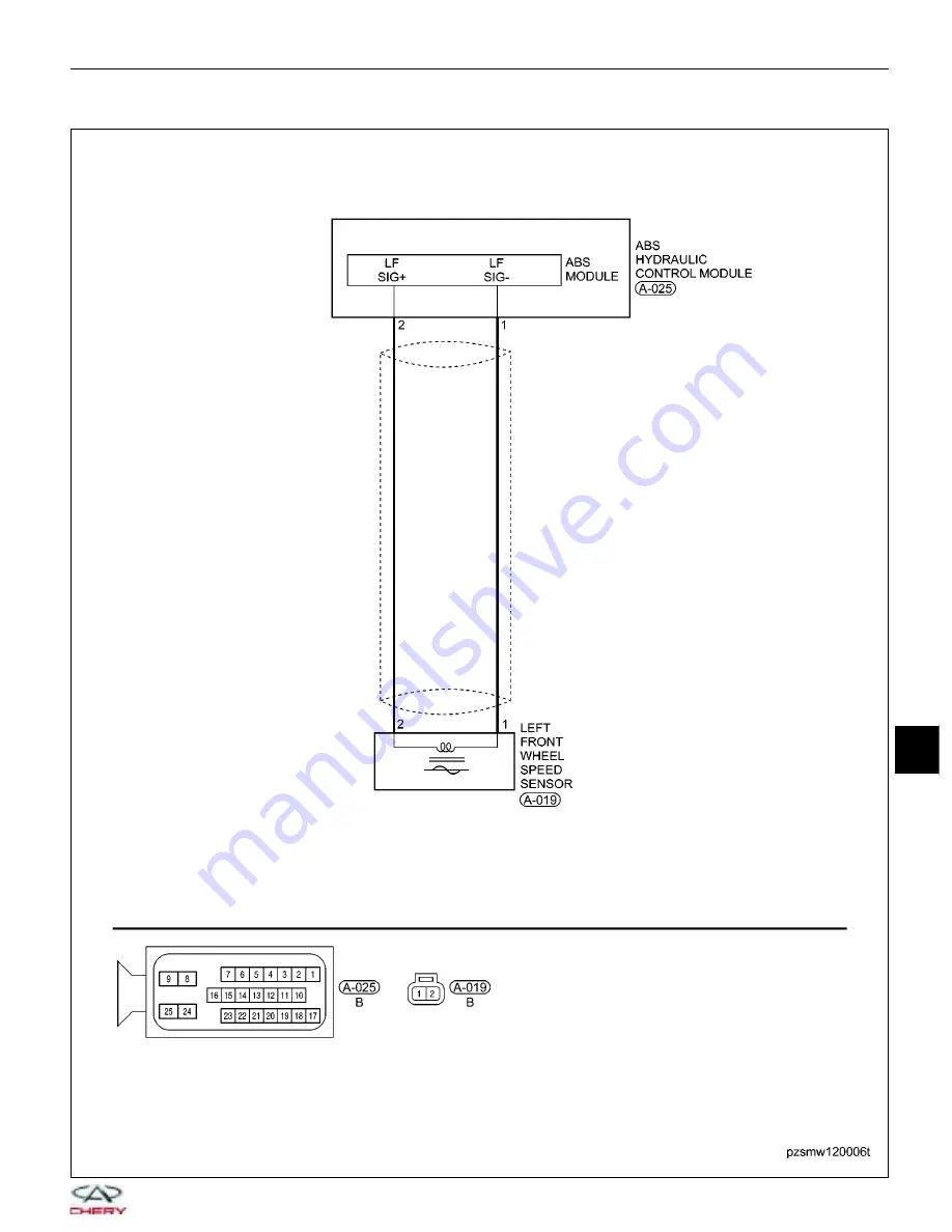 Chery A1 2009 Service Manual Download Page 633