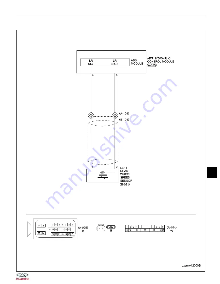 Chery A1 2009 Service Manual Download Page 645