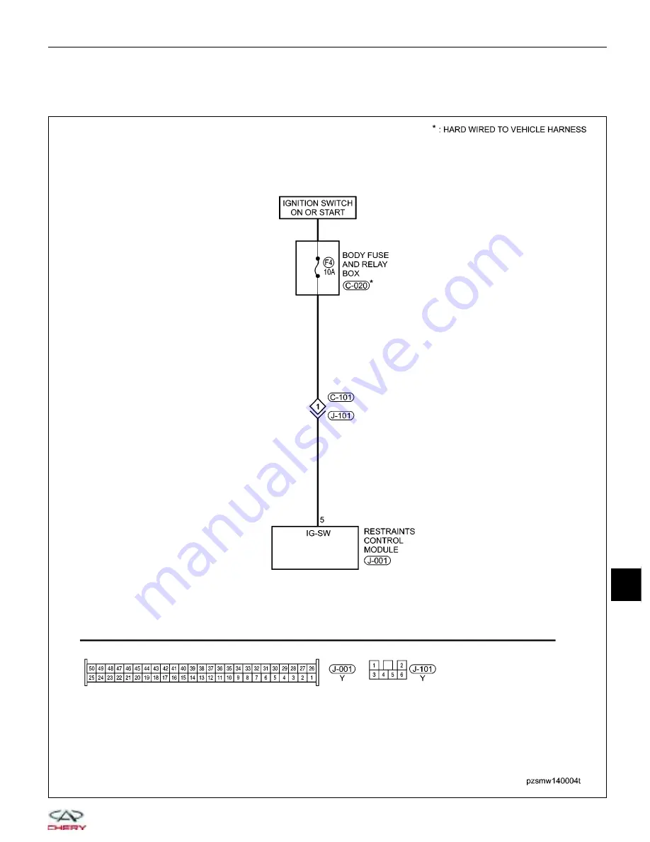 Chery A1 2009 Service Manual Download Page 734