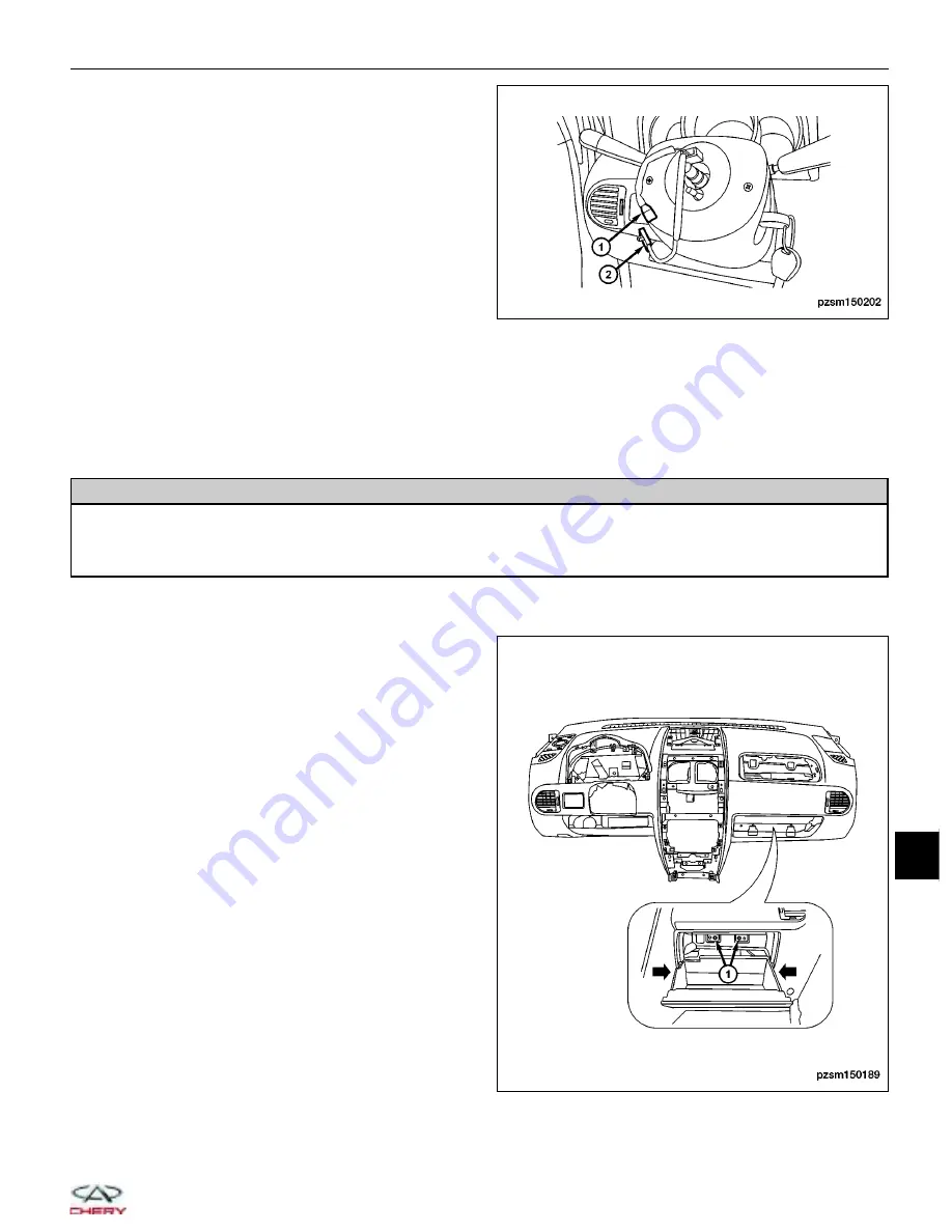 Chery A1 2009 Service Manual Download Page 760