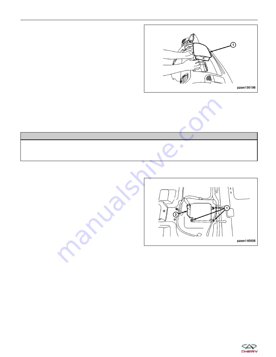 Chery A1 2009 Service Manual Download Page 761