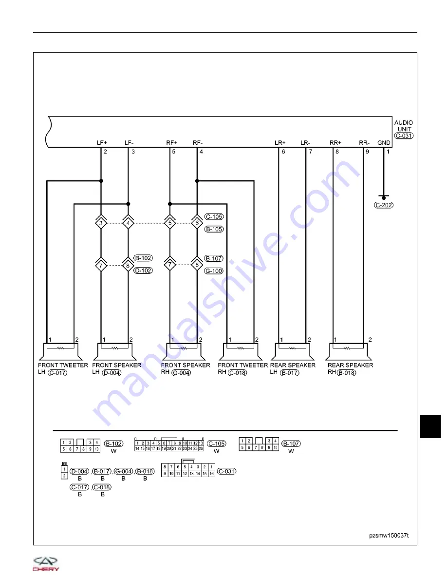 Chery A1 2009 Service Manual Download Page 774