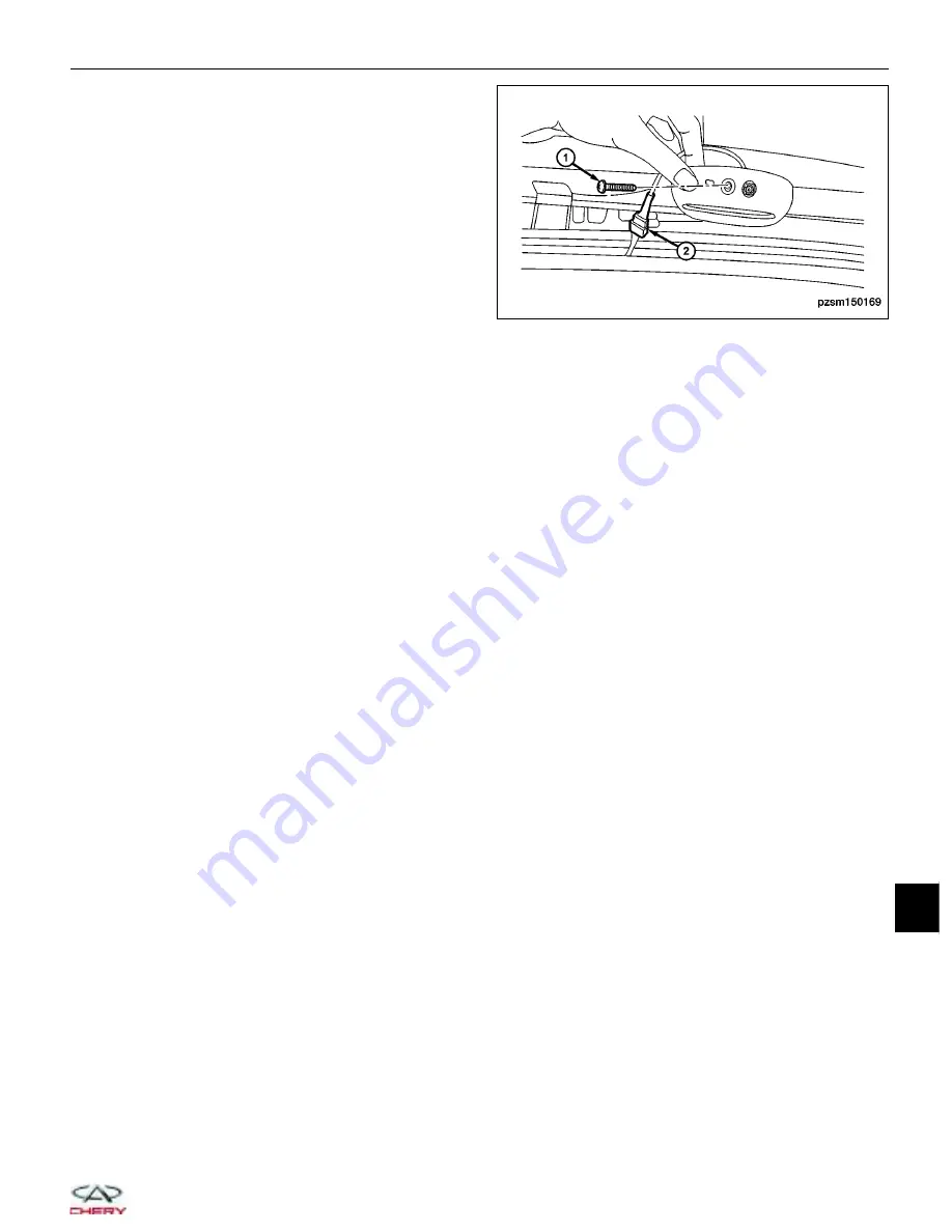 Chery A1 2009 Service Manual Download Page 786