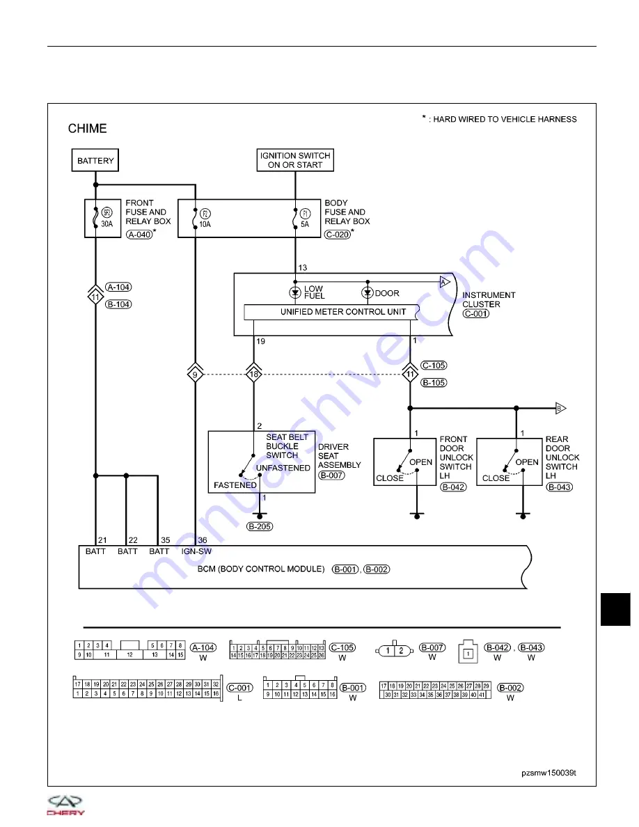 Chery A1 2009 Service Manual Download Page 790