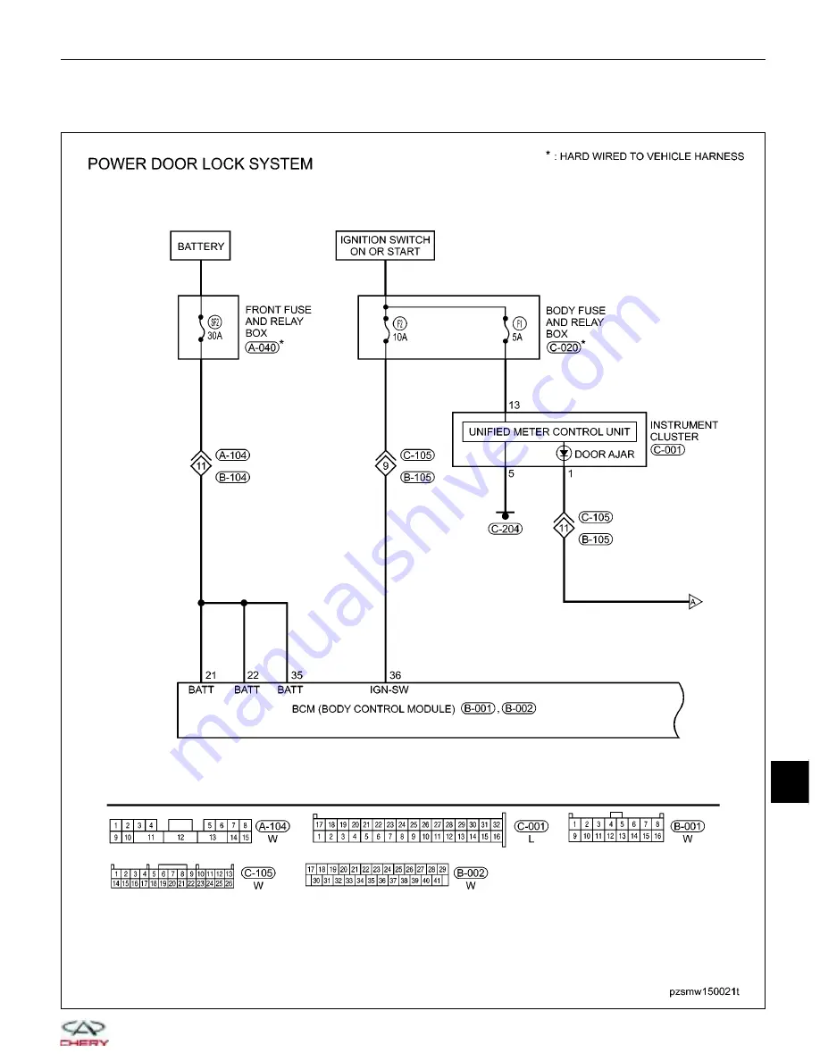 Chery A1 2009 Service Manual Download Page 794