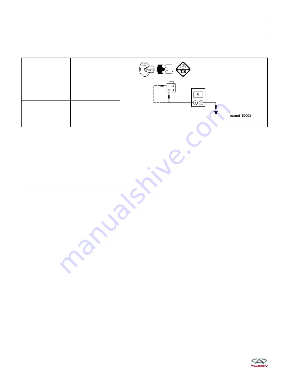 Chery A1 2009 Service Manual Download Page 831