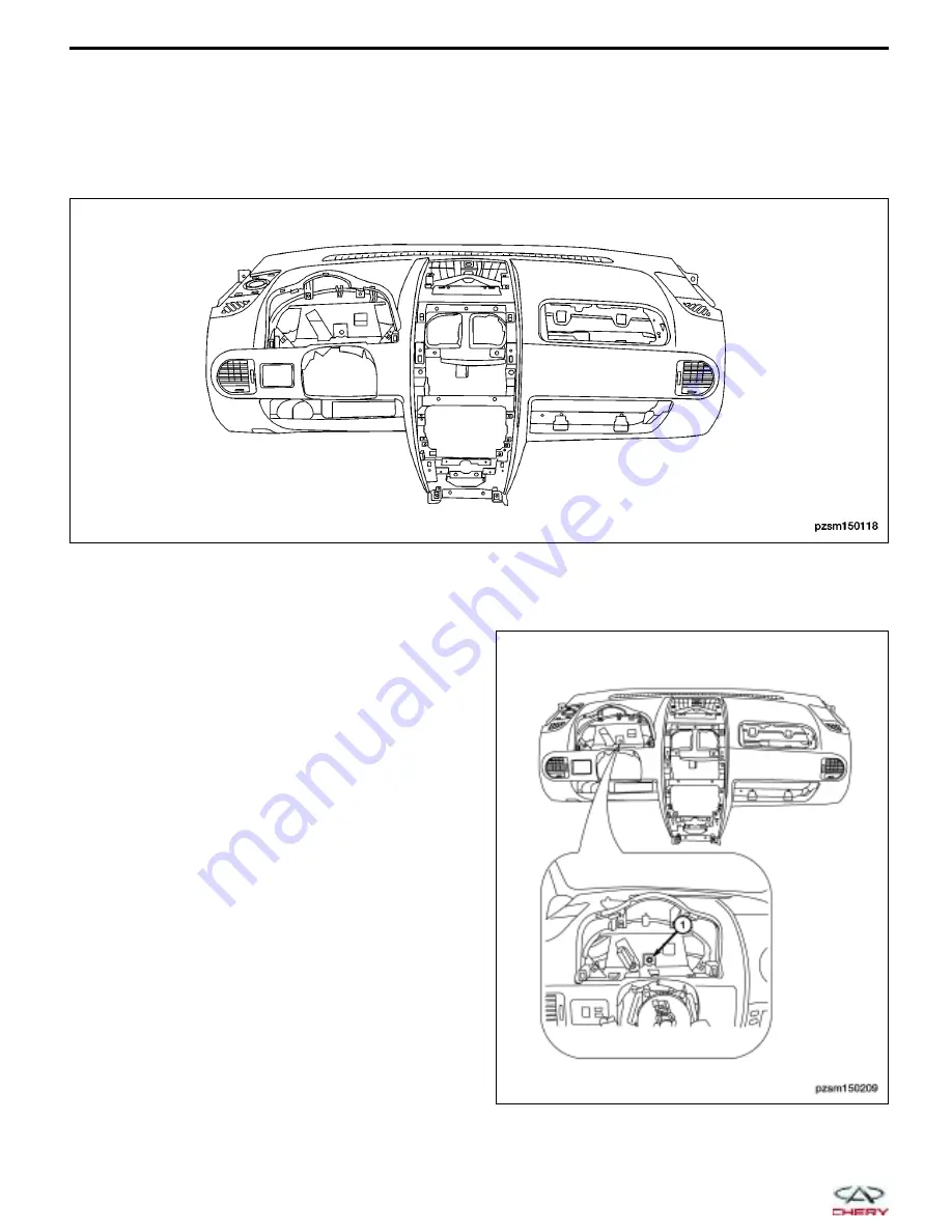 Chery A1 2009 Service Manual Download Page 837