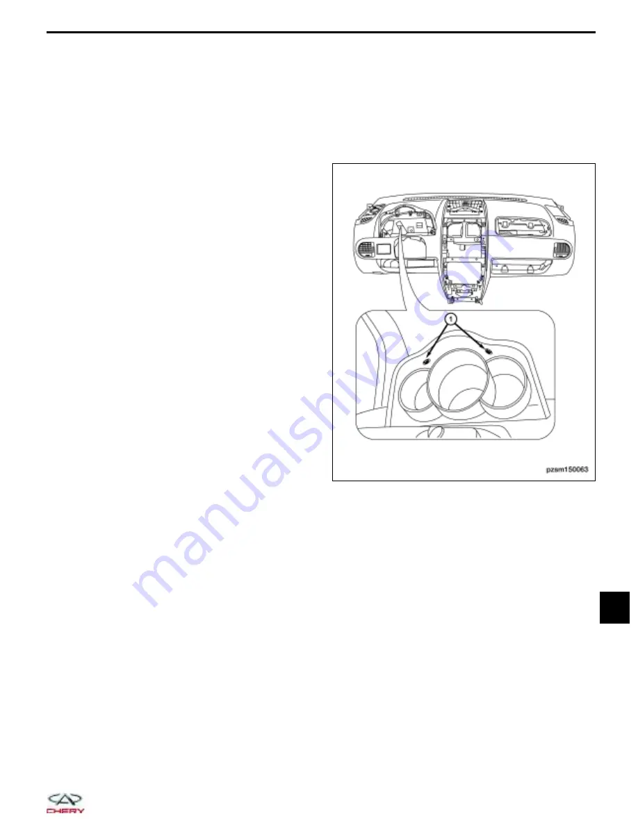 Chery A1 2009 Service Manual Download Page 856