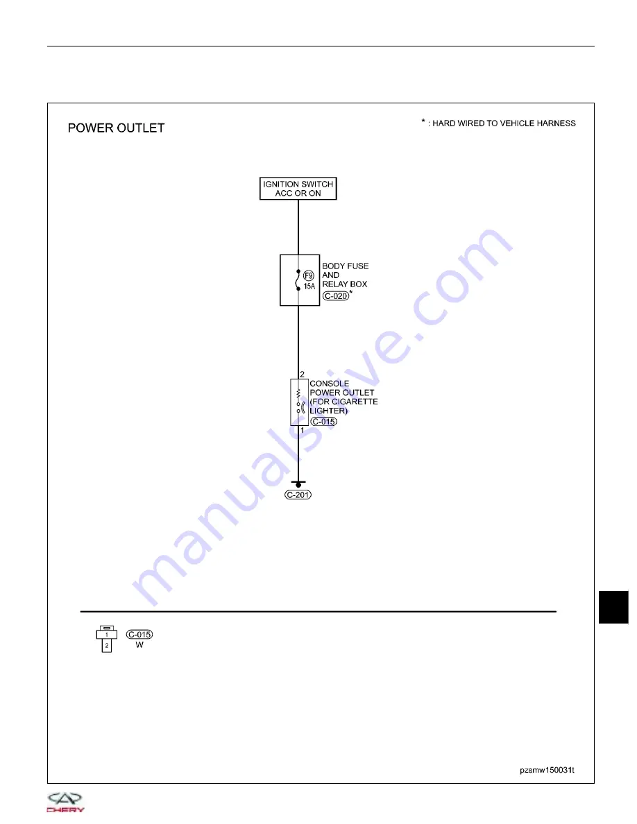 Chery A1 2009 Service Manual Download Page 866