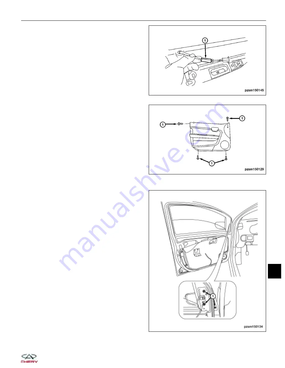 Chery A1 2009 Service Manual Download Page 878