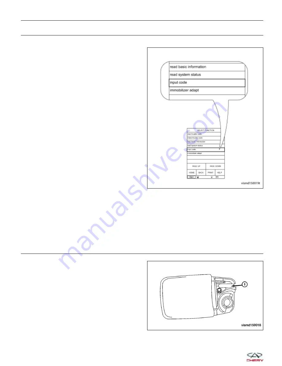 Chery A1 2009 Service Manual Download Page 915