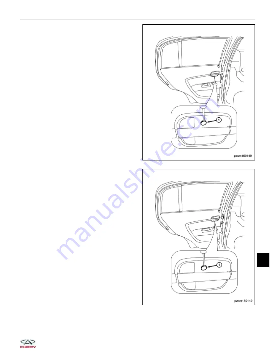 Chery A1 2009 Service Manual Download Page 958