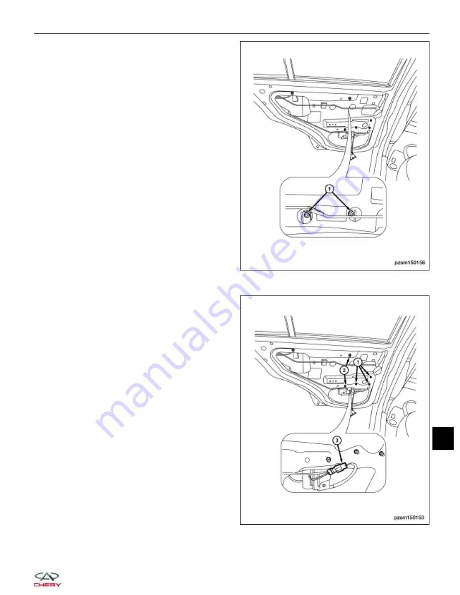 Chery A1 2009 Service Manual Download Page 960