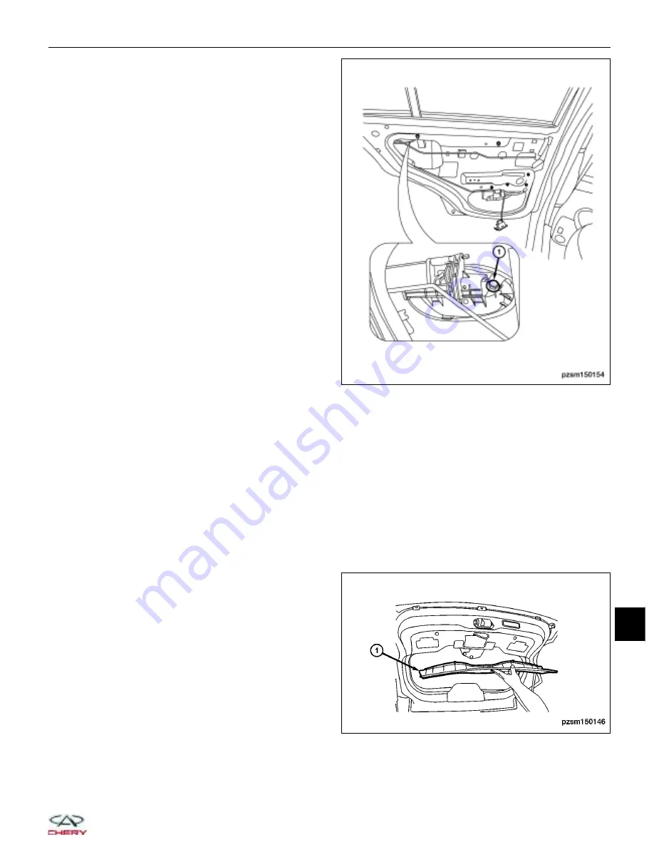 Chery A1 2009 Service Manual Download Page 962