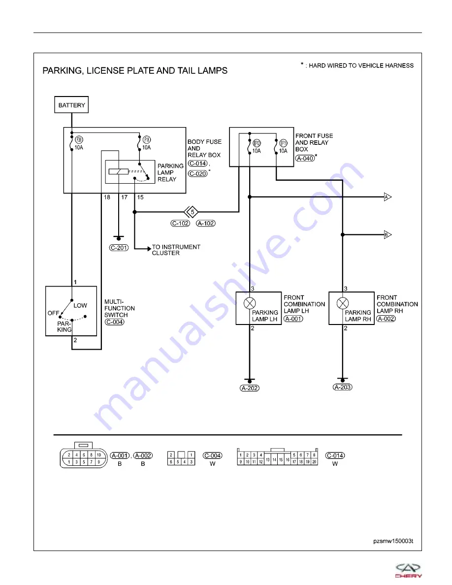 Chery A1 2009 Service Manual Download Page 967