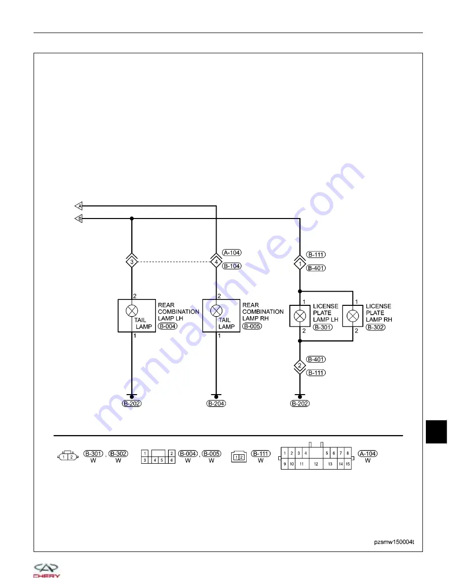 Chery A1 2009 Service Manual Download Page 968