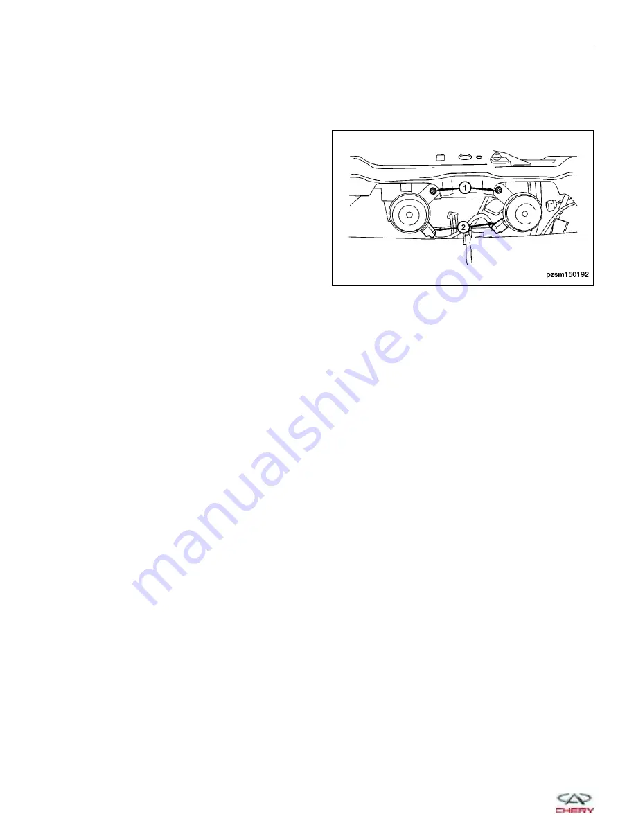 Chery A1 2009 Service Manual Download Page 989