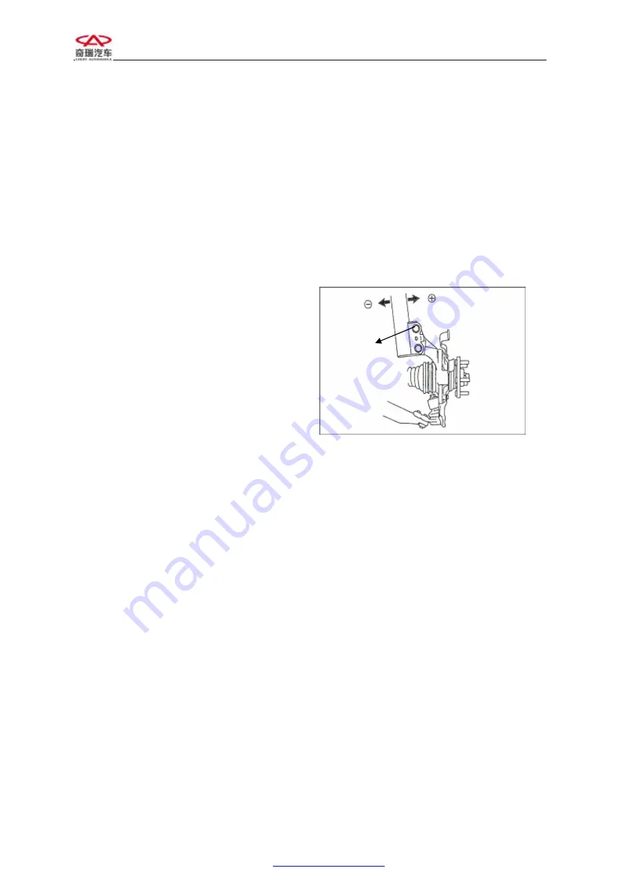 Chery A21 2005 Service Manual Download Page 127