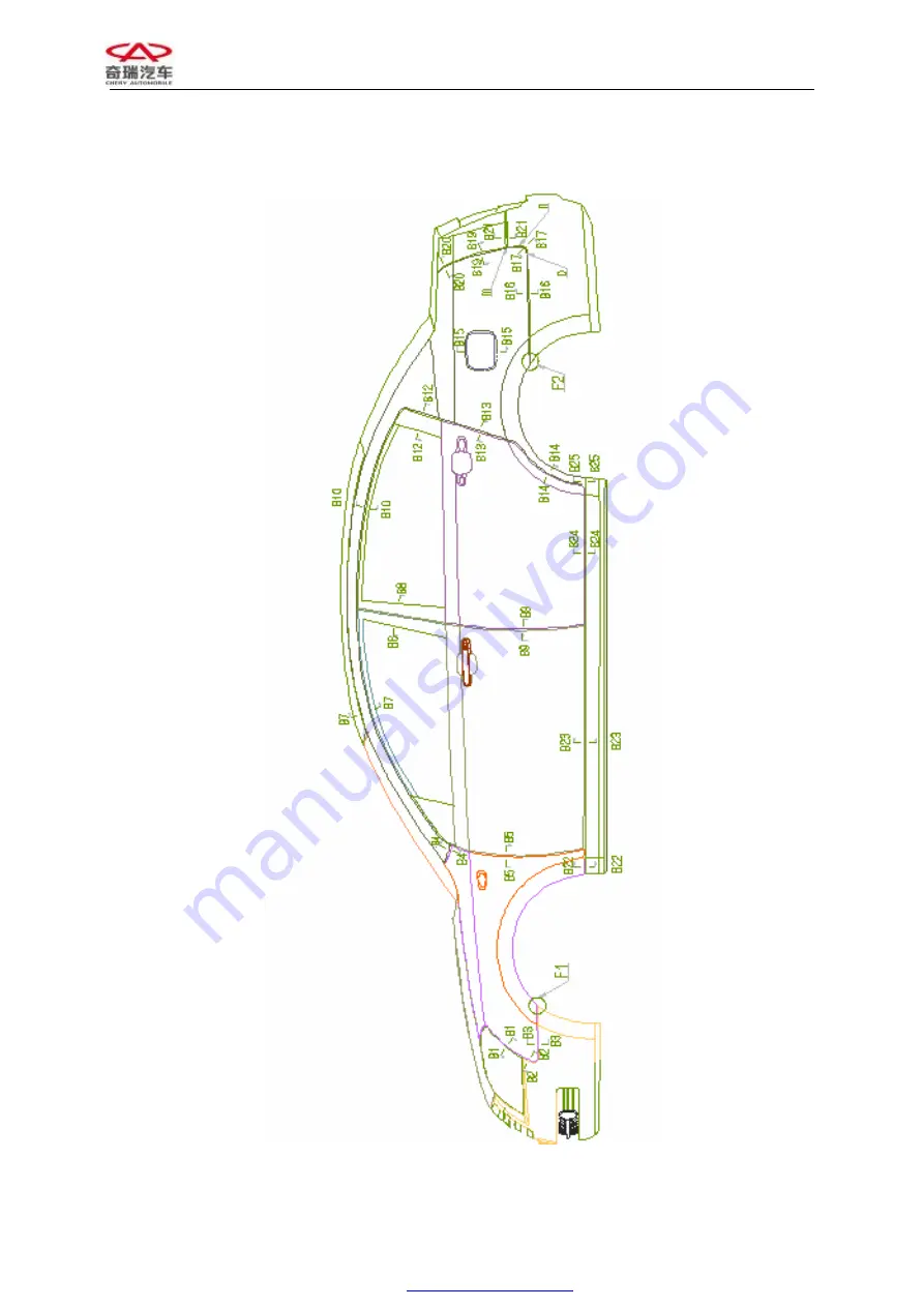 Chery A21 2005 Service Manual Download Page 153