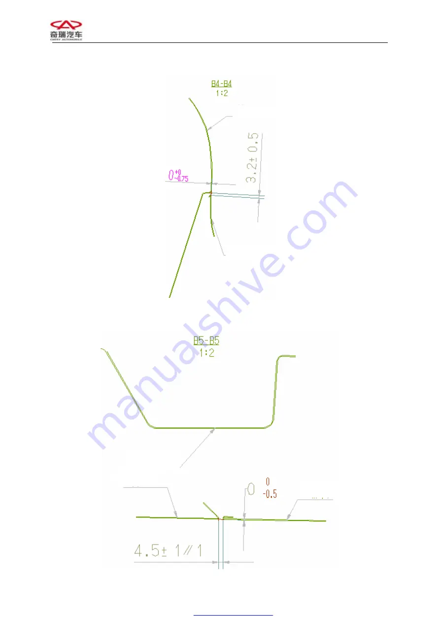 Chery A21 2005 Service Manual Download Page 156