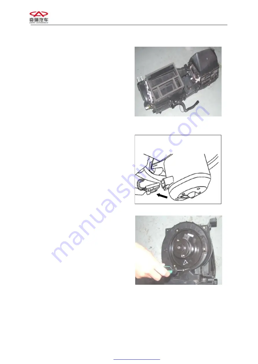 Chery A21 2005 Service Manual Download Page 198