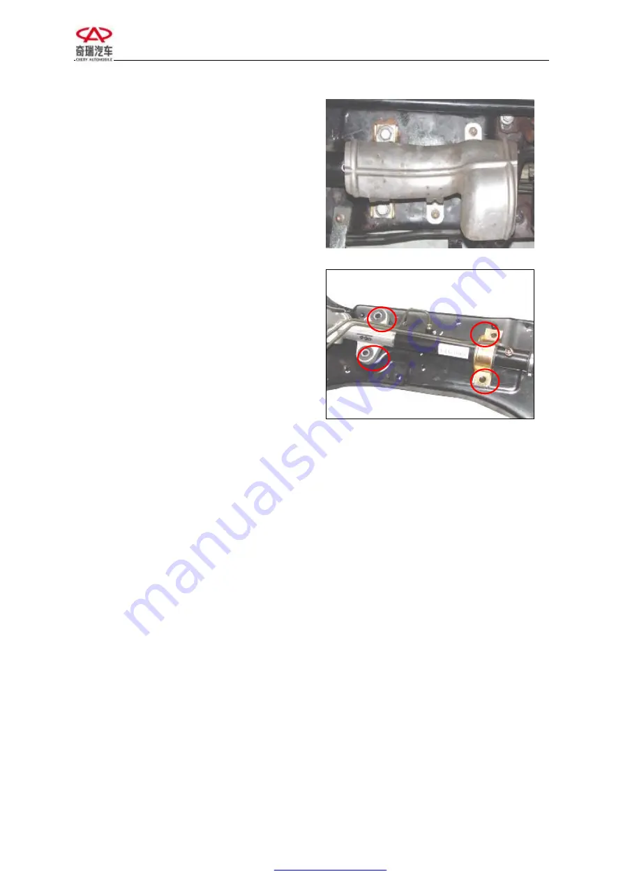 Chery A21 2005 Service Manual Download Page 240