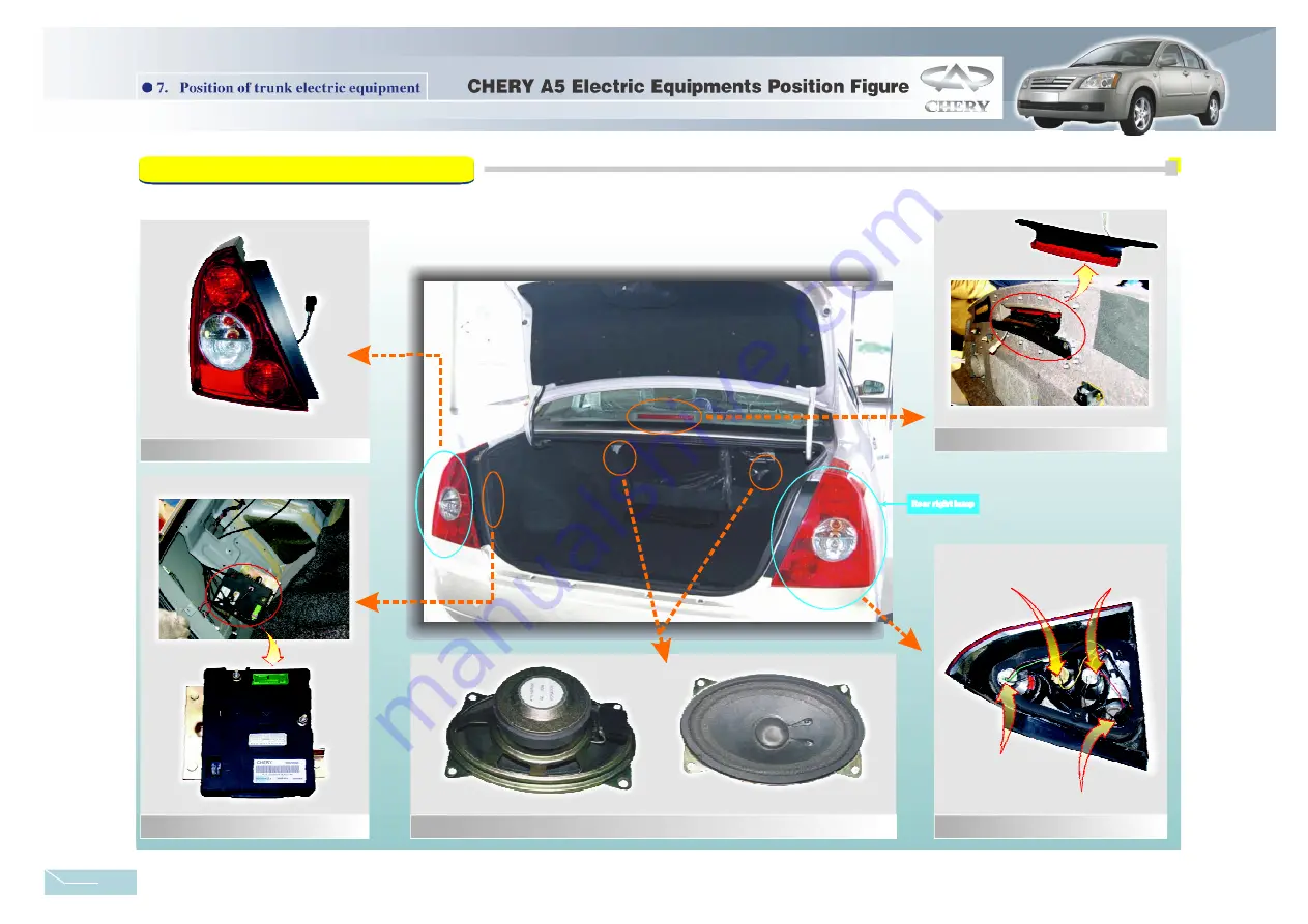 Chery A21 2005 Service Manual Download Page 258