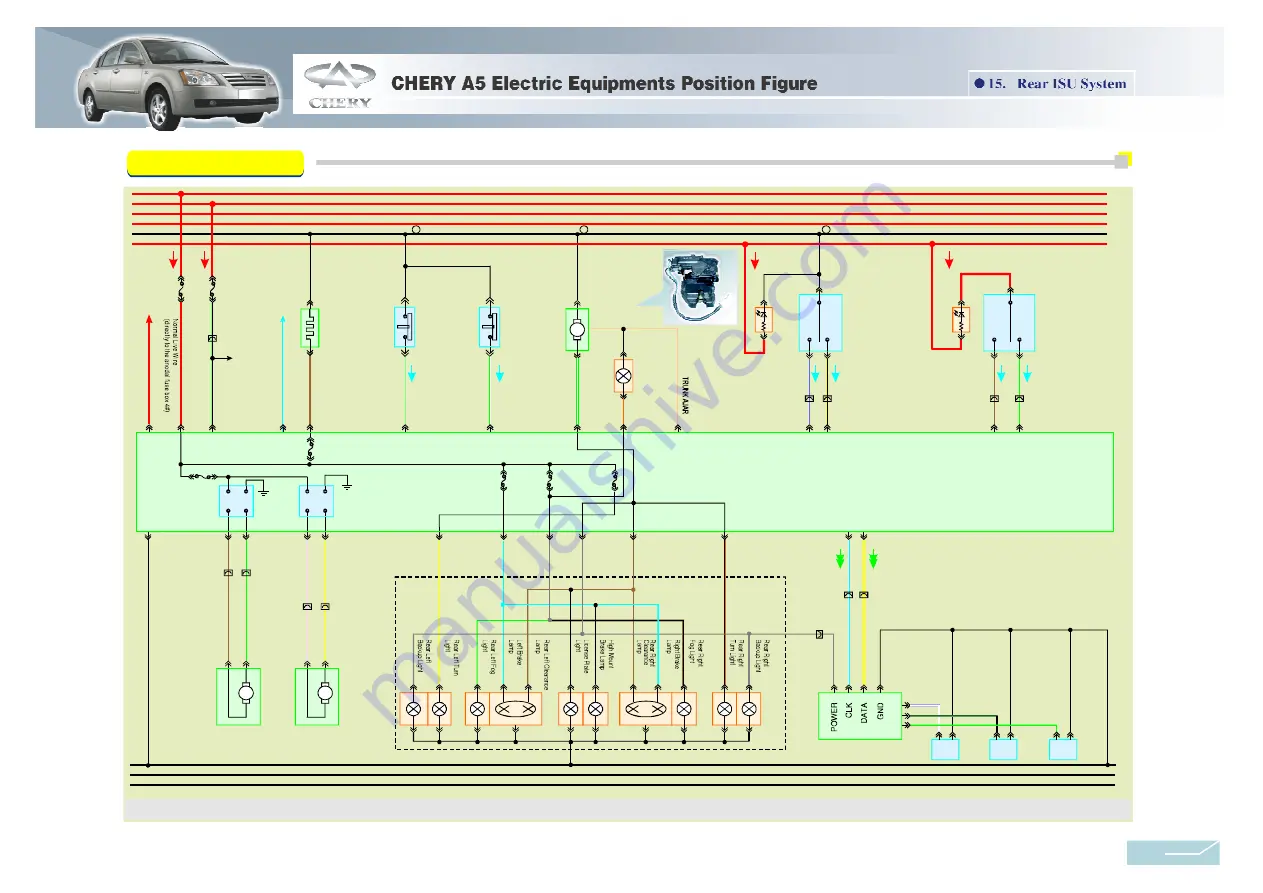 Chery A21 2005 Service Manual Download Page 281