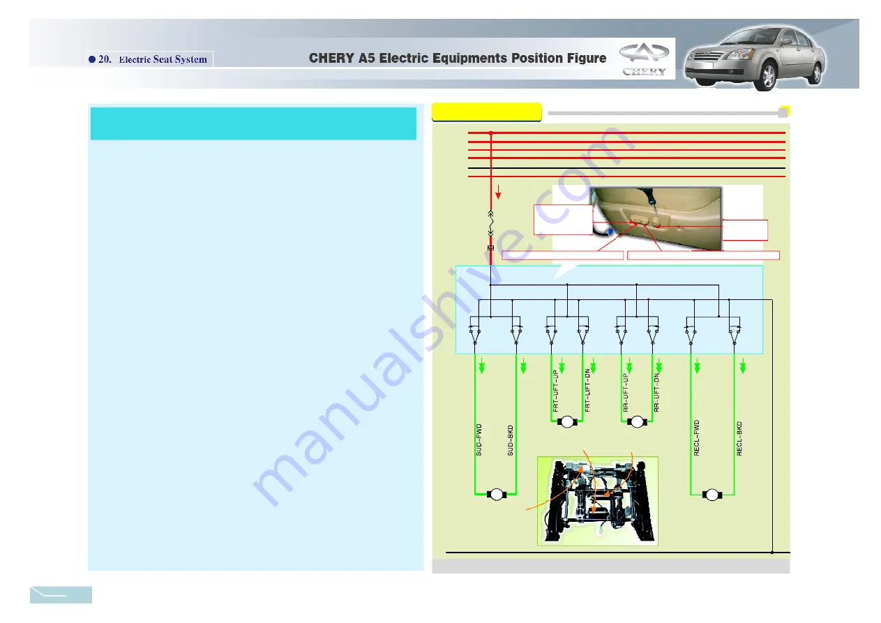 Chery A21 2005 Service Manual Download Page 288