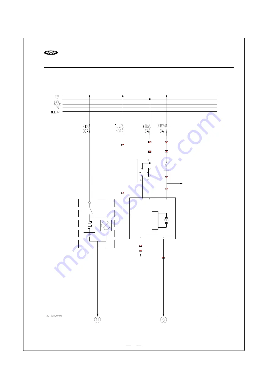 Chery A21 2005 Service Manual Download Page 317