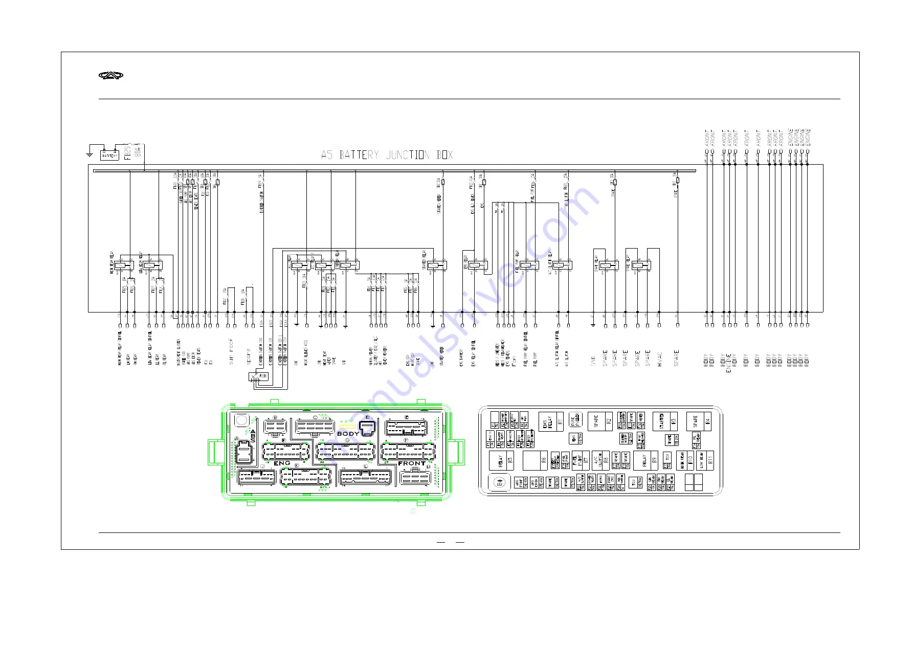 Chery A21 2005 Service Manual Download Page 323