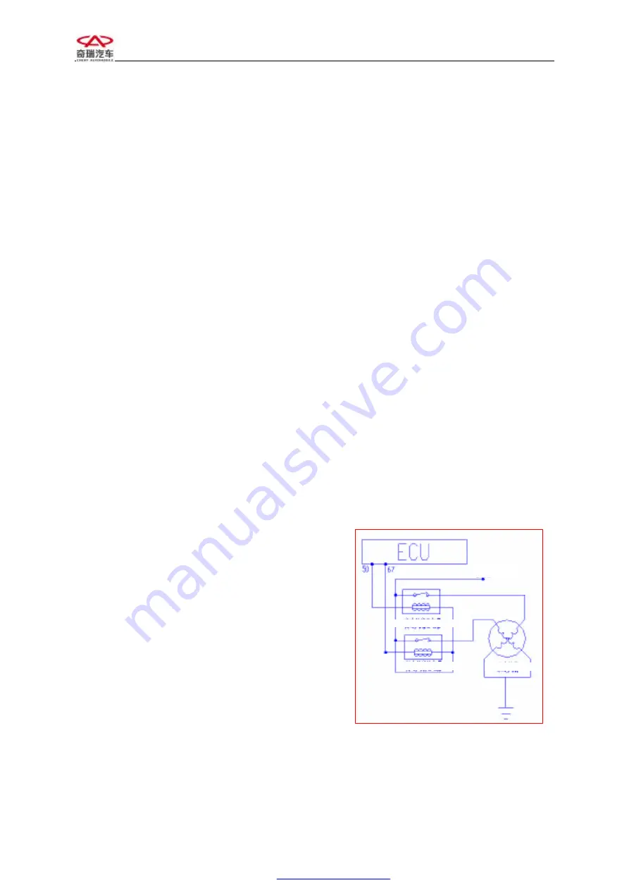 Chery A21 2005 Service Manual Download Page 351