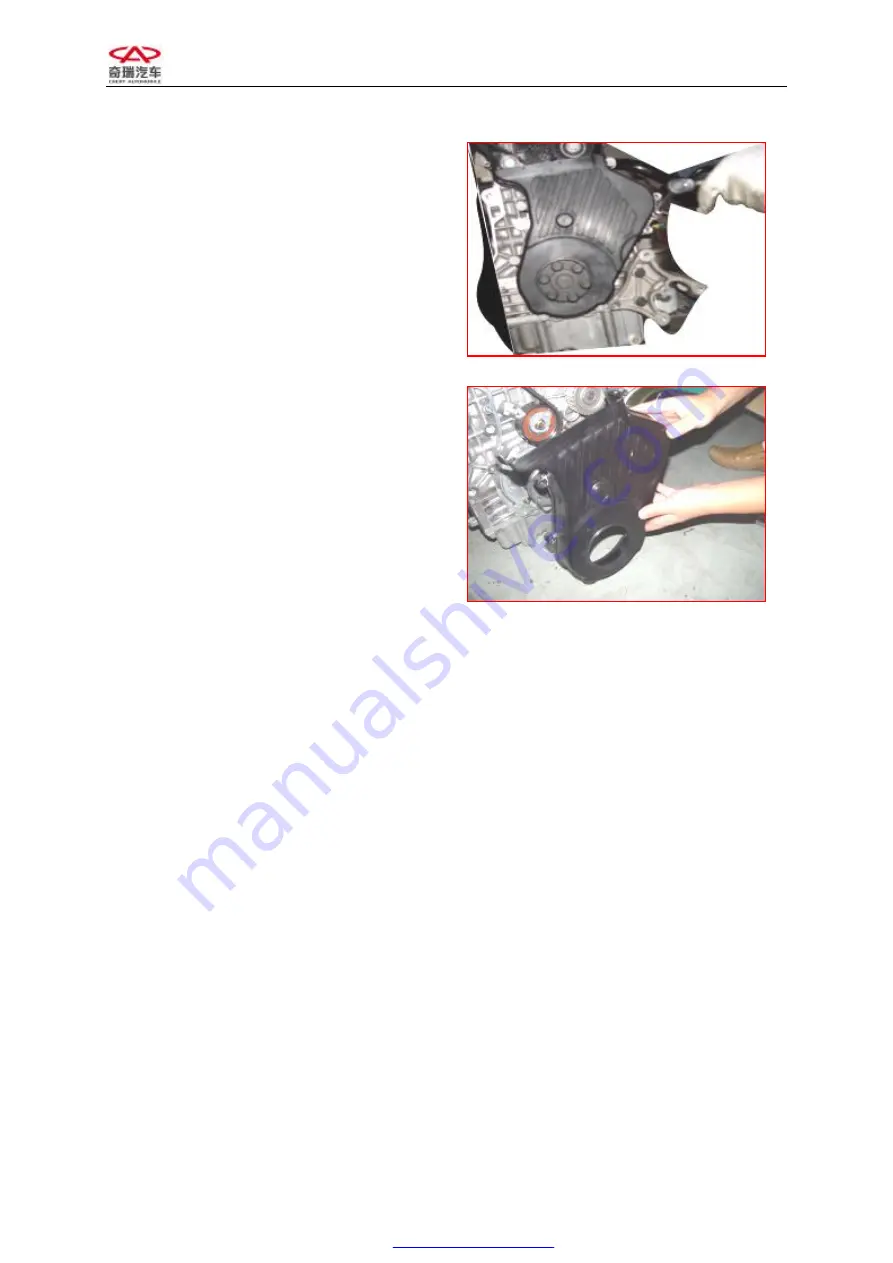 Chery A21 2005 Service Manual Download Page 400