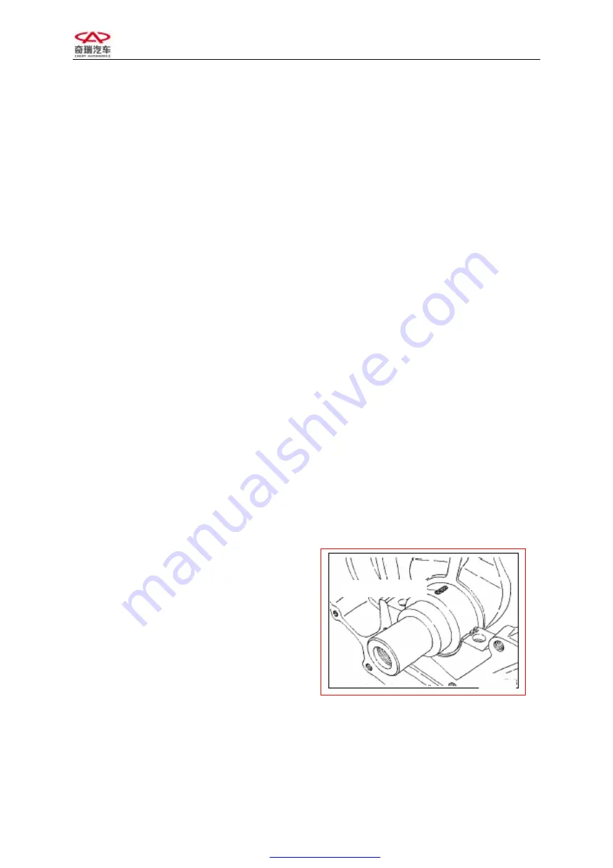 Chery A21 2005 Service Manual Download Page 431